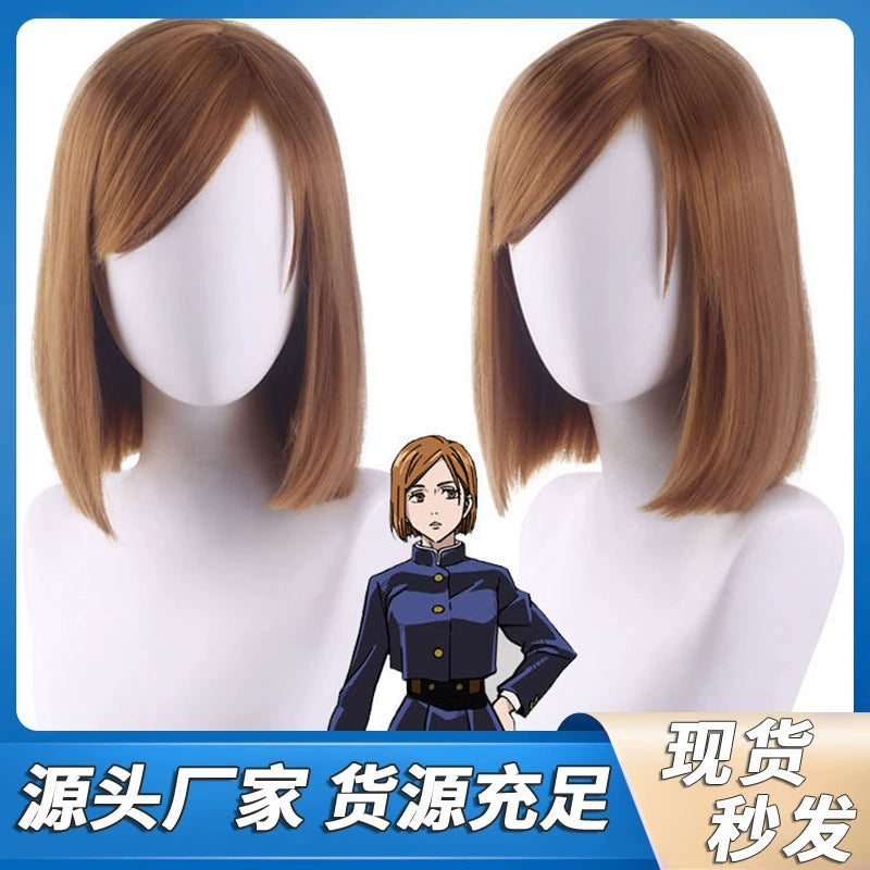 Nobara Cosplay Peruecke Damen