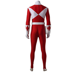 Red Ranger Power Rangers Anzug Cosplay Kostuem Damen
