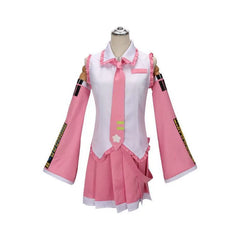 Miku Lacquer Vocaloid Lackleder-Kostuem Cosplay Kostuem Damen