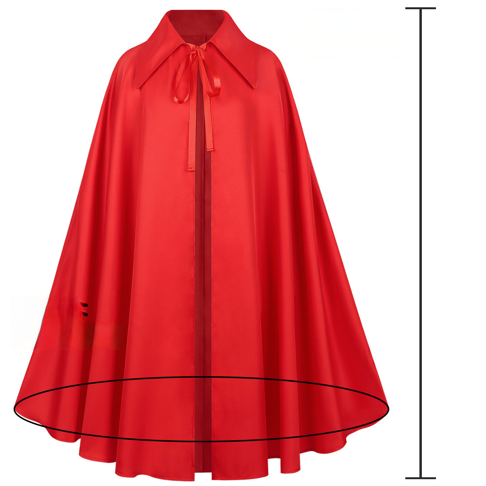 Kurz-Reversumhang – Steampunk Cape kurz für Karneval & Bühne