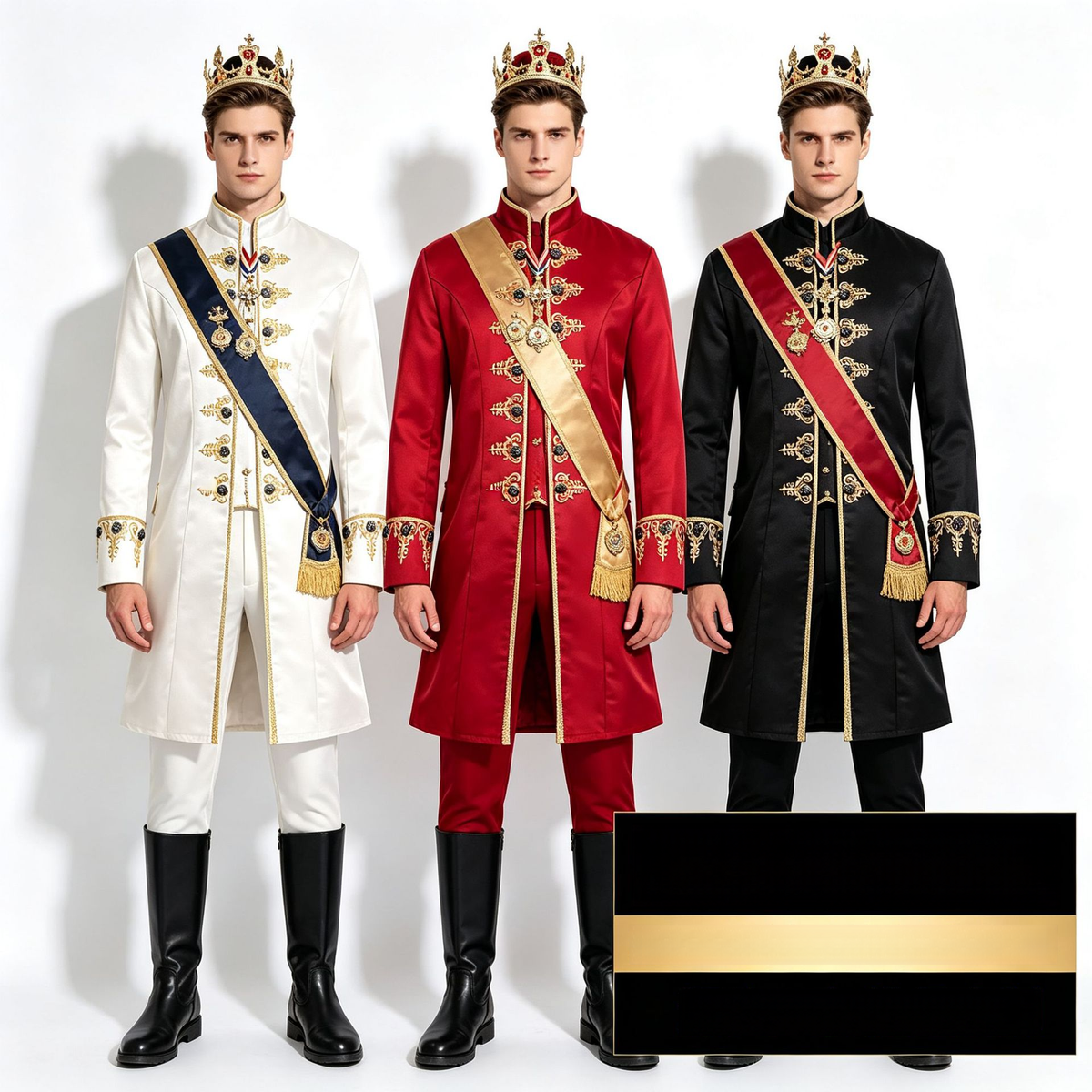 Stickerei-Mantel – Prinz-Blazer mit Ornamentsstick, HERREN