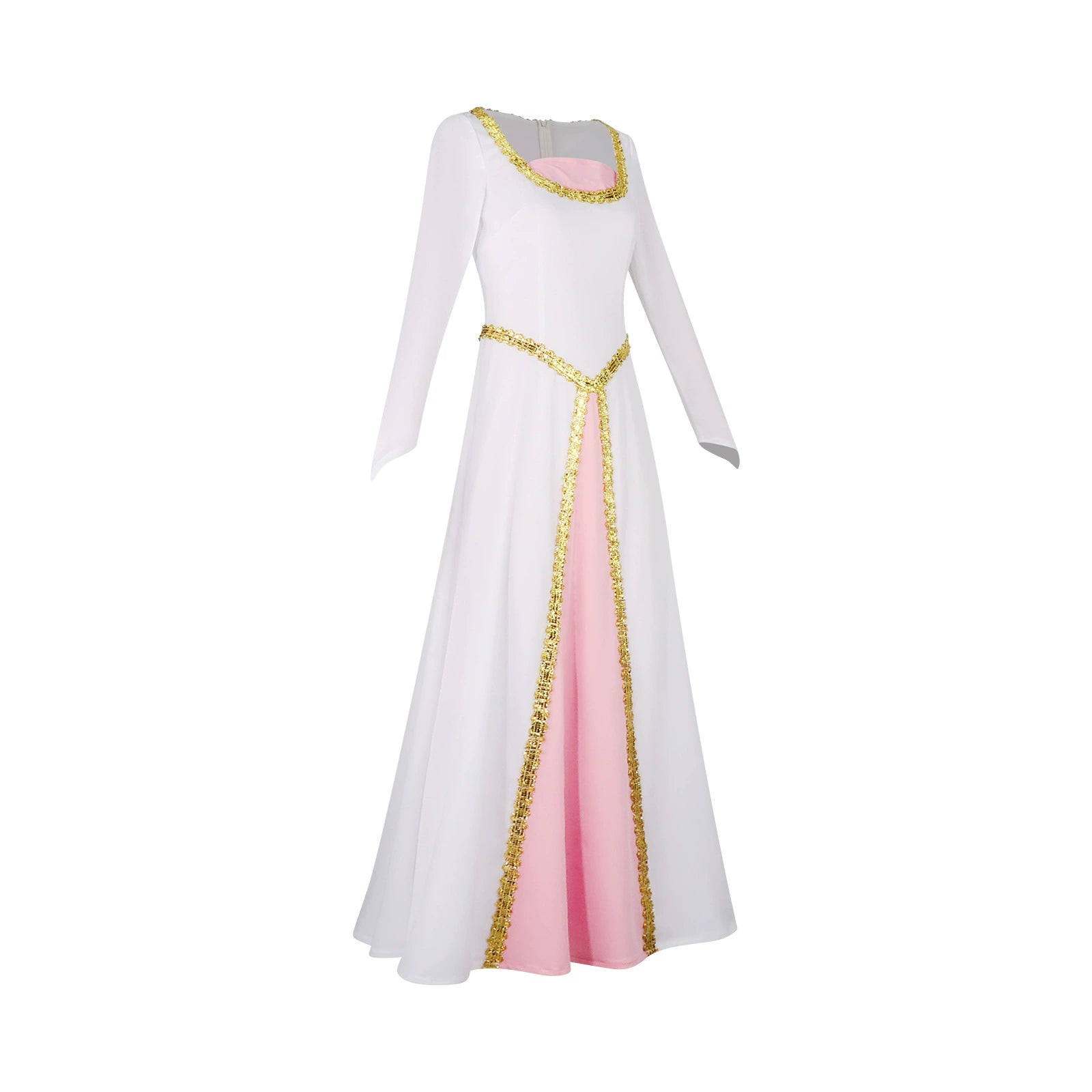 Prinzessin Fiona Shrek Weisses Prinzessinnenkleid Cosplay Kostuem Damen