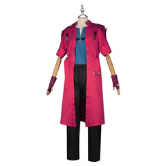 Dante Sparda Devil May Cry Roter Mantel Anzug Cosplay Kostuem Damen