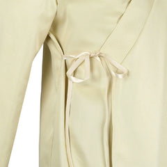 Qui-Gon Jinn Star Wars Robe Cosplay Kostuem Damen Braun Beige