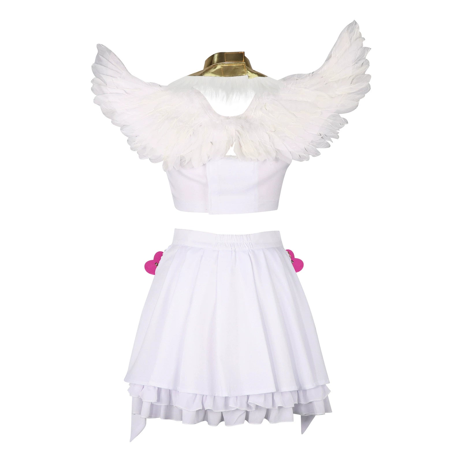 Panty White Angel Panty & Stocking Angel Outfit Cosplay Kostuem Damen