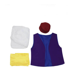 Aladdin Prinz Aladdin Prinzen Gewand Set Cosplay Kostuem Damen