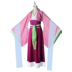 Maomao The Apothecary Diaries Fest-Hanfu Cosplay Kostuem Damen Rosa Violett
