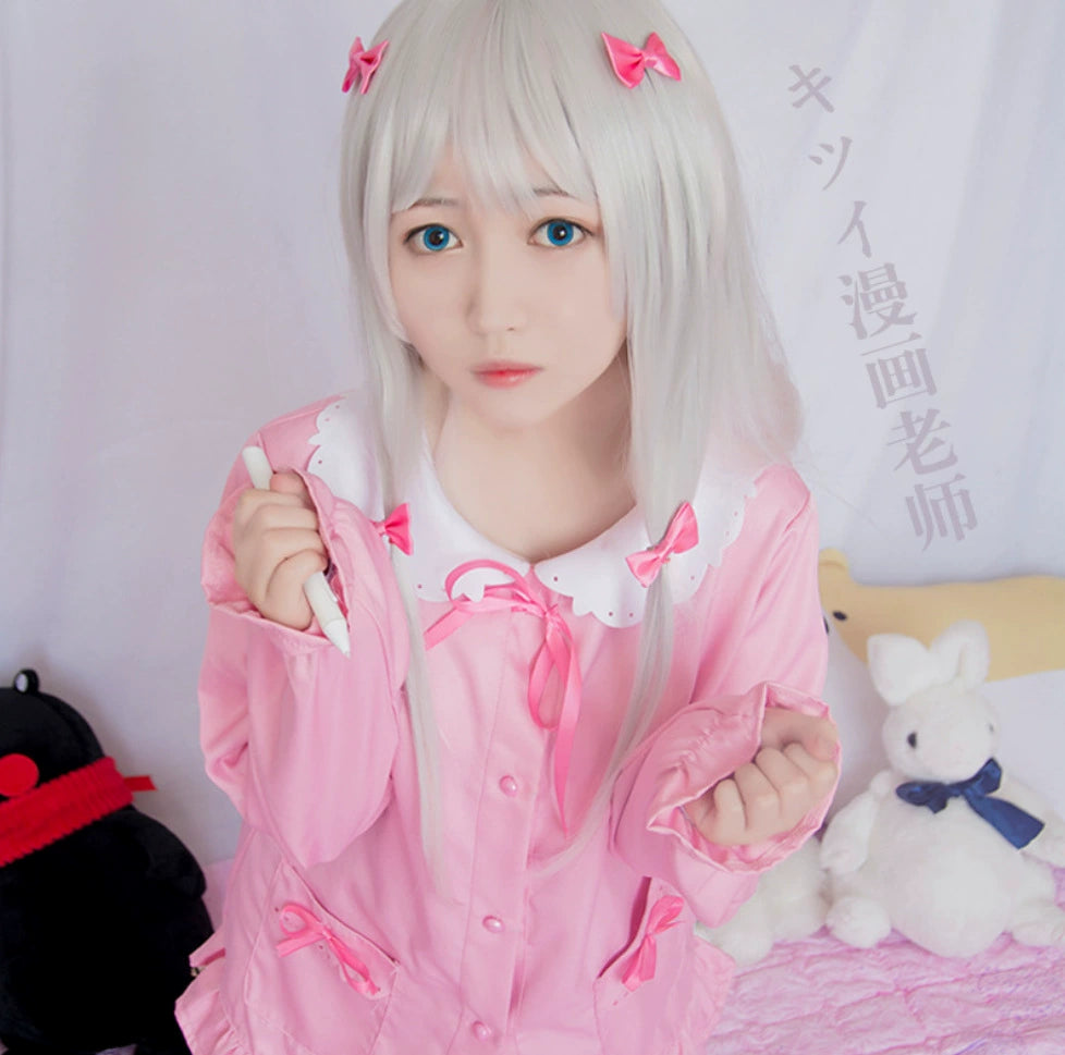 Sagiri Sleepwear Eromanga Sensei Schlafanzug Cosplay Kostuem Damen
