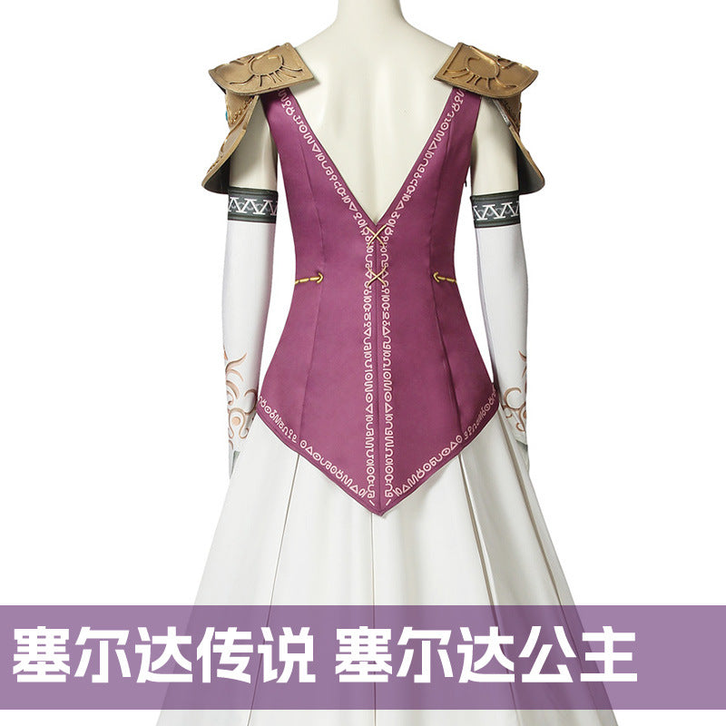 Zelda Twilight Princess Kleid Cosplay Kostuem Damen