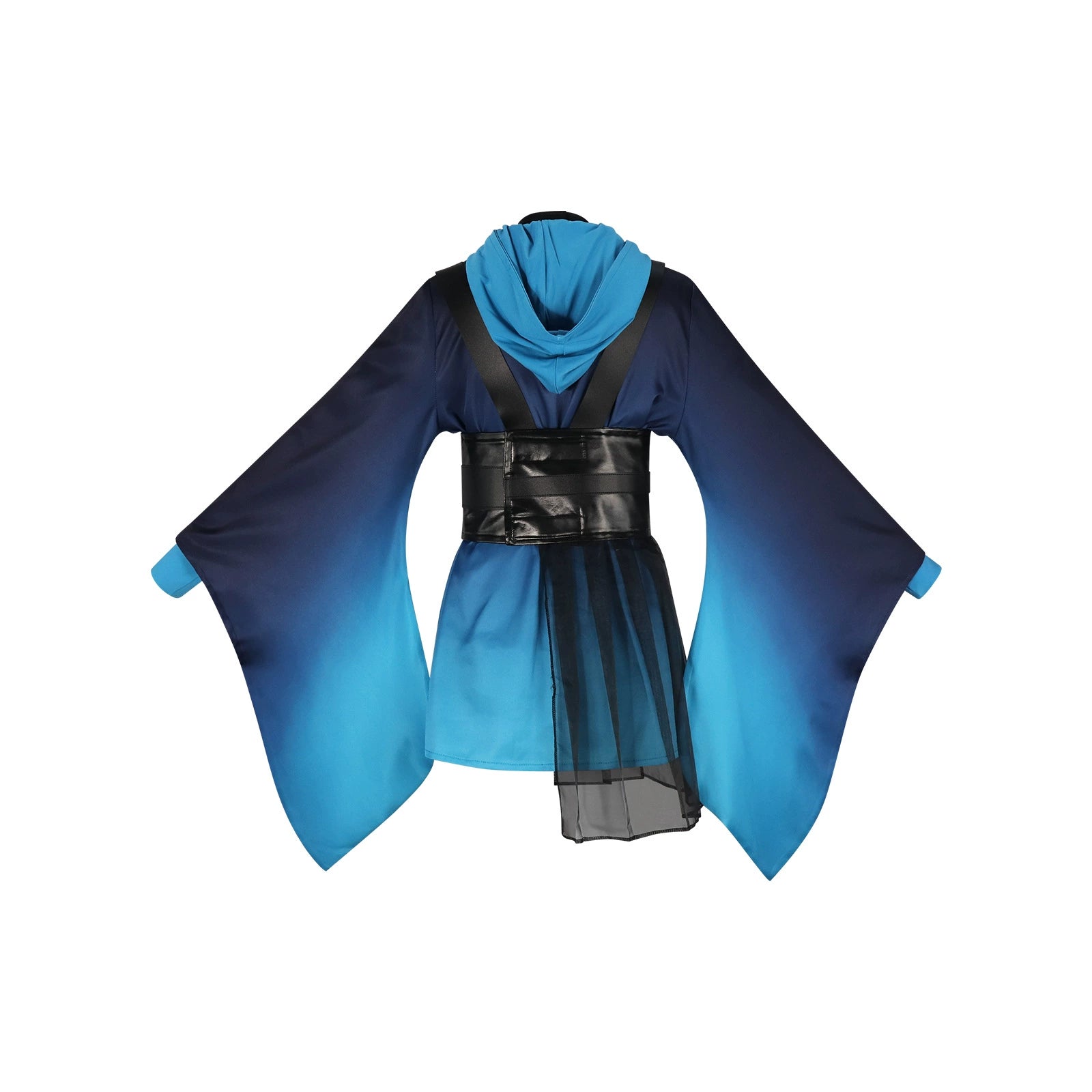 Kaguya Idol Bühnen-Kimono Cosplay Kostuem Damen Blau