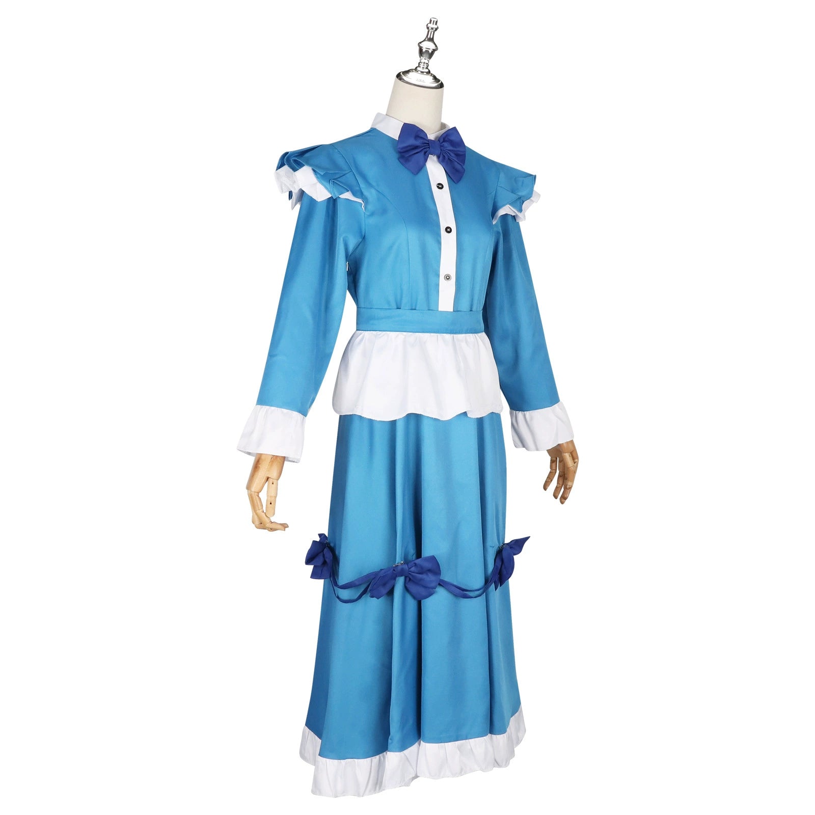 Rothaariges Maedchen Poppy Playtime Roter Puppen-Anzug Cosplay Kostuem Damen