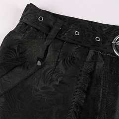 Jacquard-Herrenrock – ausgefranster Gothic-Rock, HERREN