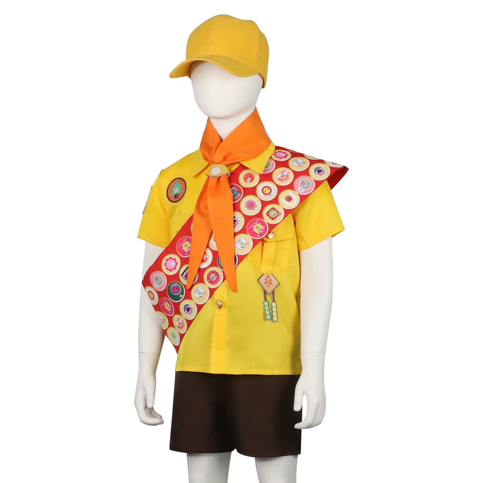 Russell Up Explorer Uniform Cosplay Kostuem Damen