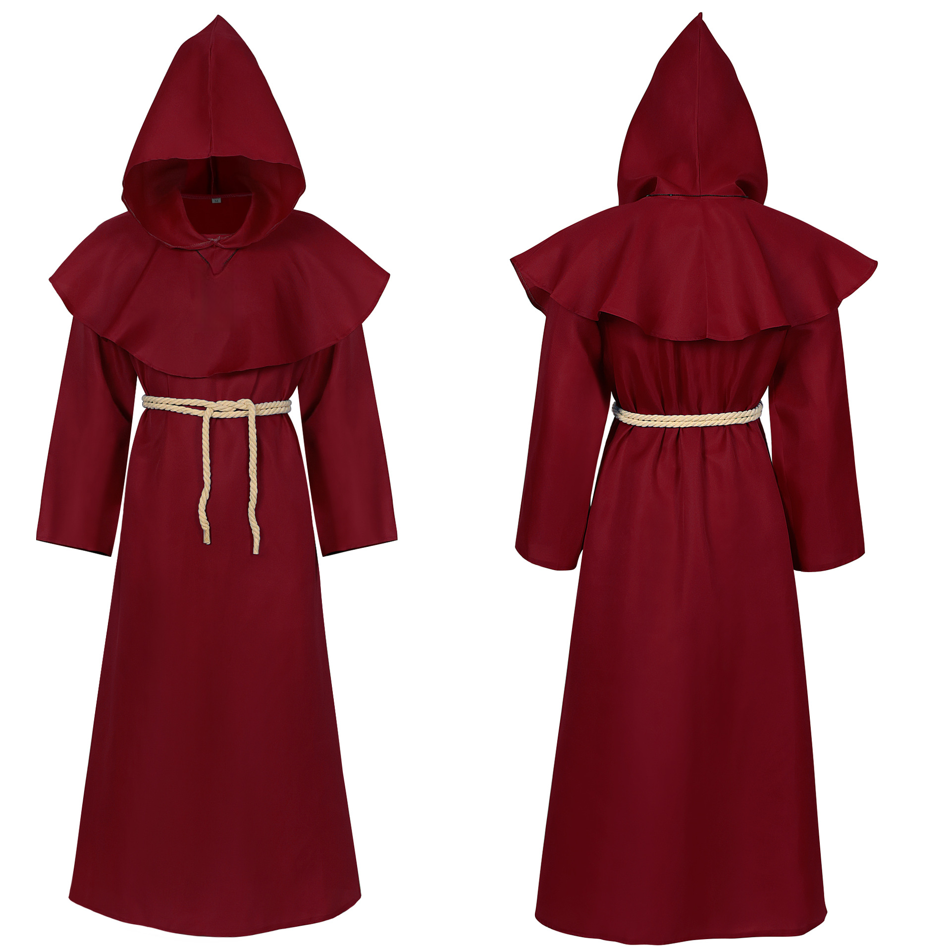 Sensenmann-Umhang BASIC – günstiges Halloween-Cape, Einheitsgröße