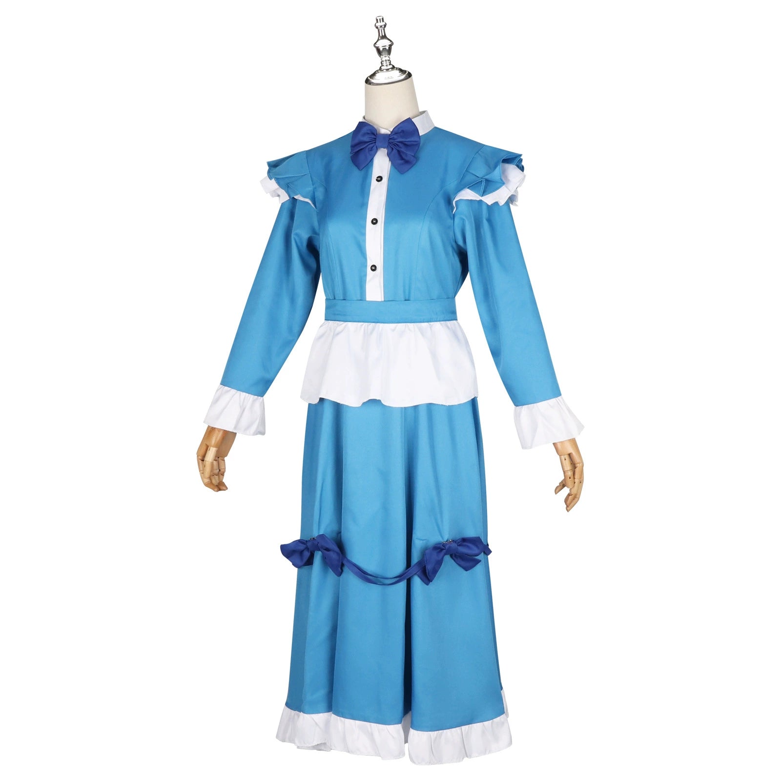 Rothaariges Maedchen Poppy Playtime Roter Puppen-Anzug Cosplay Kostuem Damen