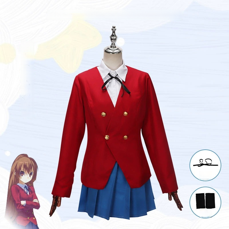 Taiga Aisaka Toradora JK Uniform Cosplay Kostuem Damen