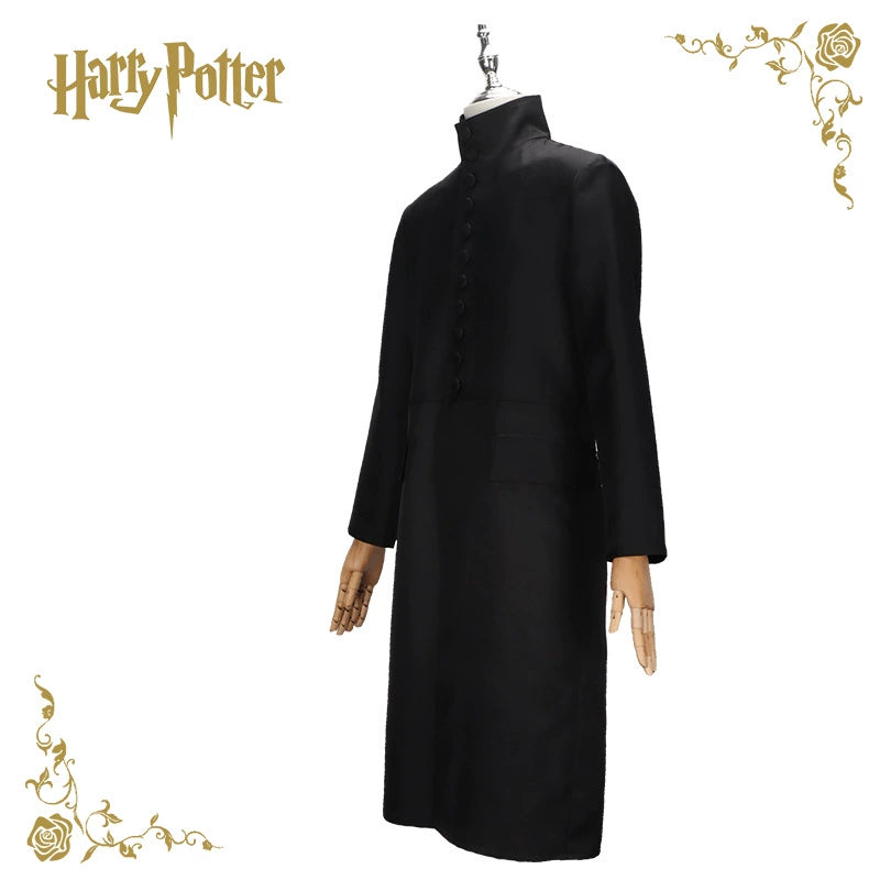 Severus Snape Harry Potter Zaubertrank-Meister Gewand Cosplay Kostuem Damen