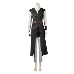 Rey Star Wars Wanderer-Outfit Cosplay Kostuem Damen Grau