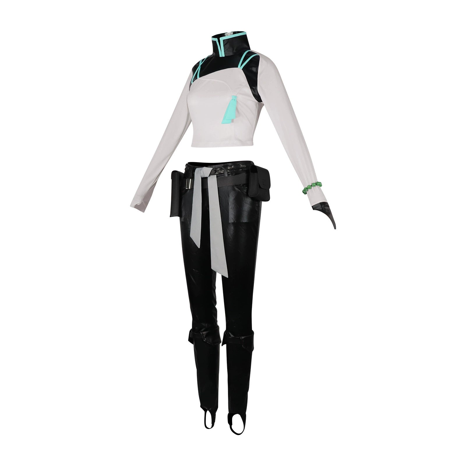 Sage Wei Ling Ying Valorant Weisser Kampfanzug Cosplay Kostuem Damen