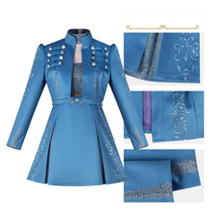 Chloe Dark Wonderland Descendants Dunkles Maerchen Kleid Cosplay Kostuem Damen