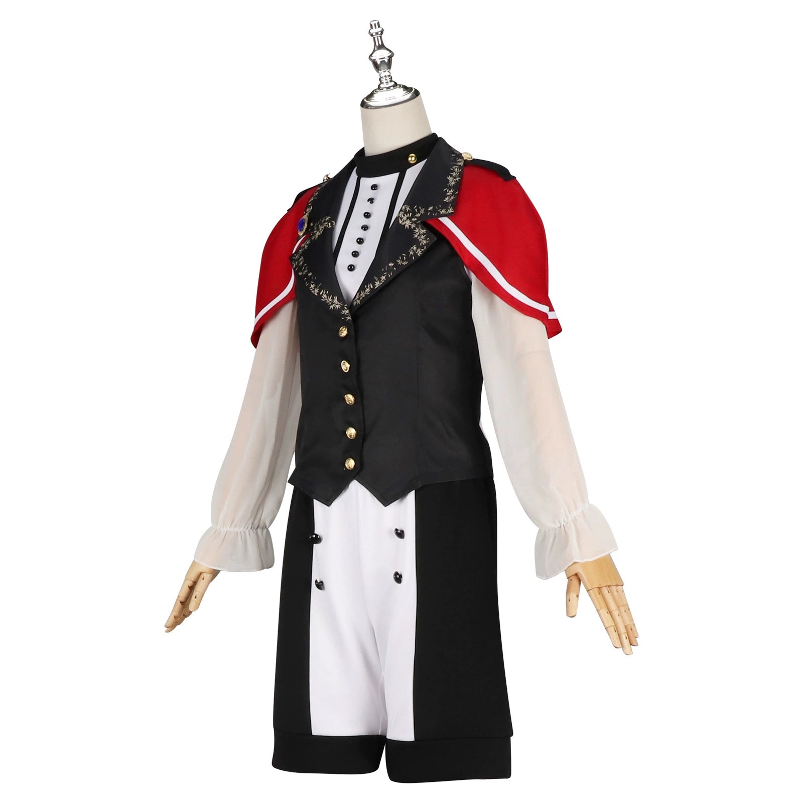 Ave Mujica Set BanG Dream Buehnen-Kostuem-Set Cosplay Kostuem Damen