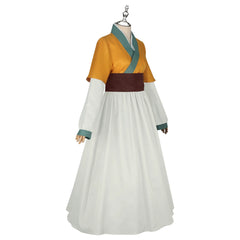 Maomao The Apothecary Diaries Dienerinnen-Hanfu Cosplay Kostuem Damen Gelb Weiß