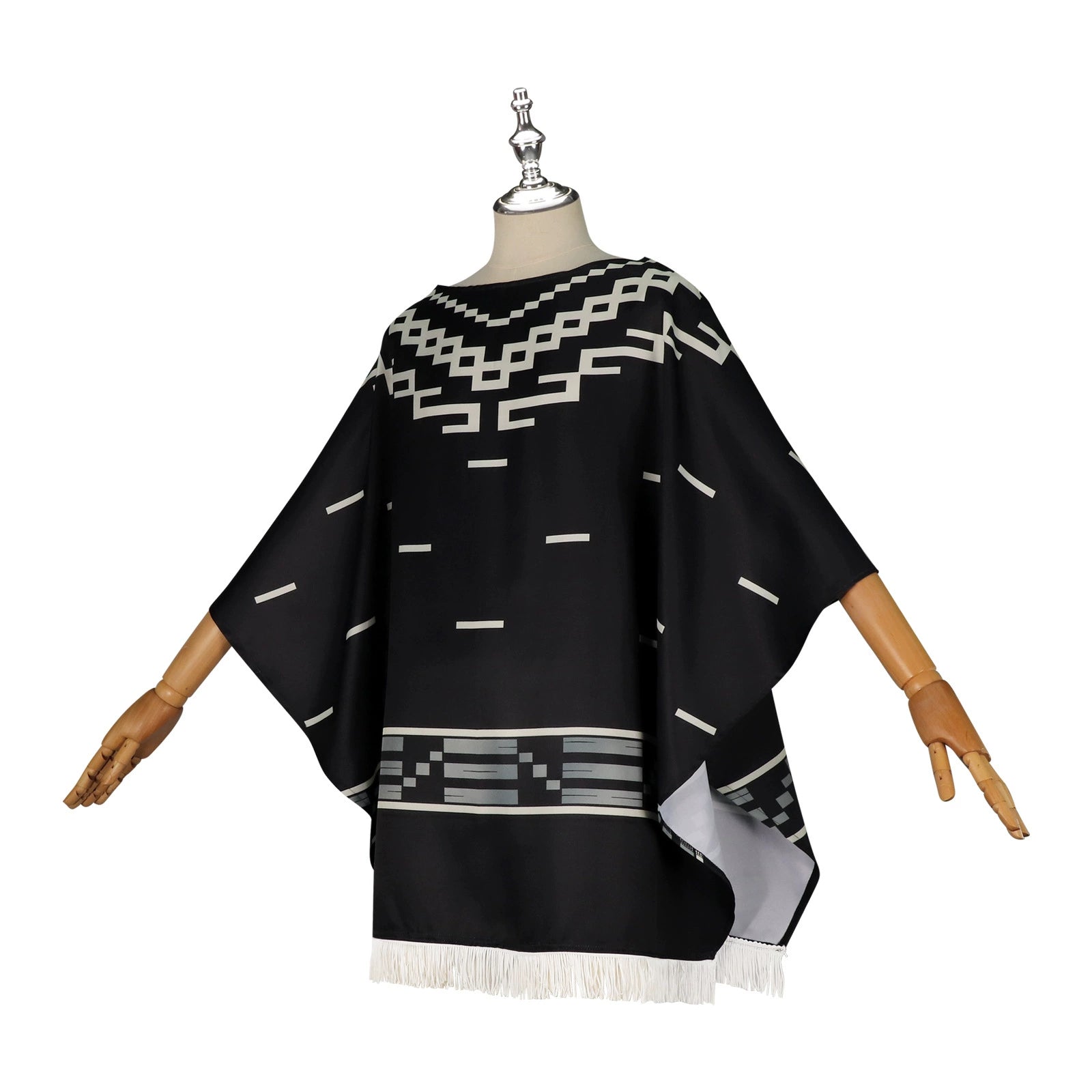 Clint Western Poncho-Umhang-Set Cosplay Kostuem Damen