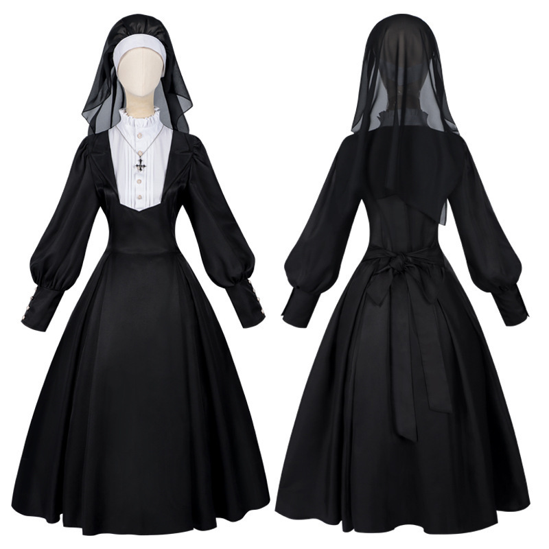 Nonnen & Schwester-Kollektion – Habit und Krankenschwester-Kleid für Theater, DAMEN