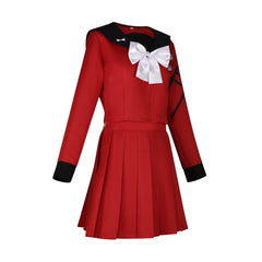 Tsukumo Centuria Rote JK-Uniform Cosplay Kostuem Damen