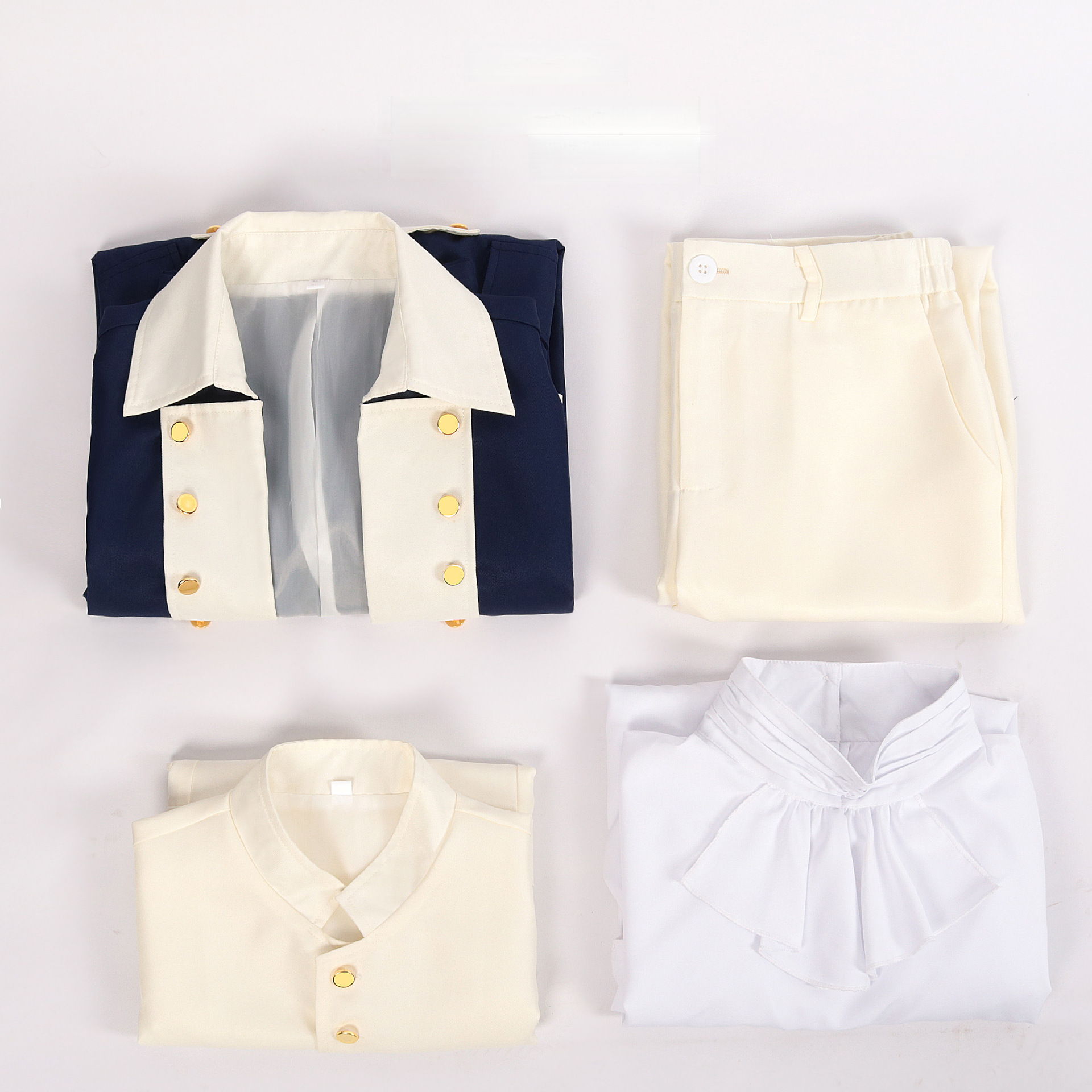 Prinzen-Gala-Set – Rock-Kostüm für Bühne, HERREN