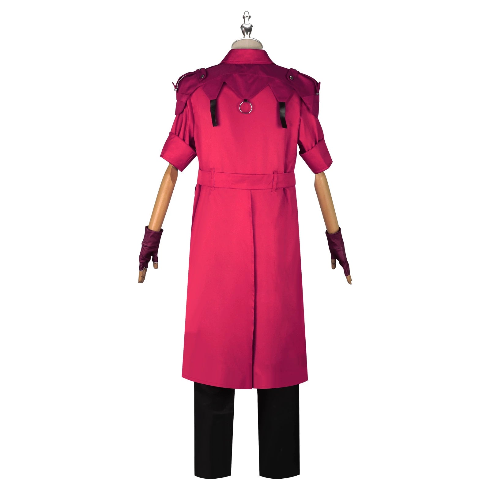 Dante Sparda Devil May Cry Roter Mantel Anzug Cosplay Kostuem Damen