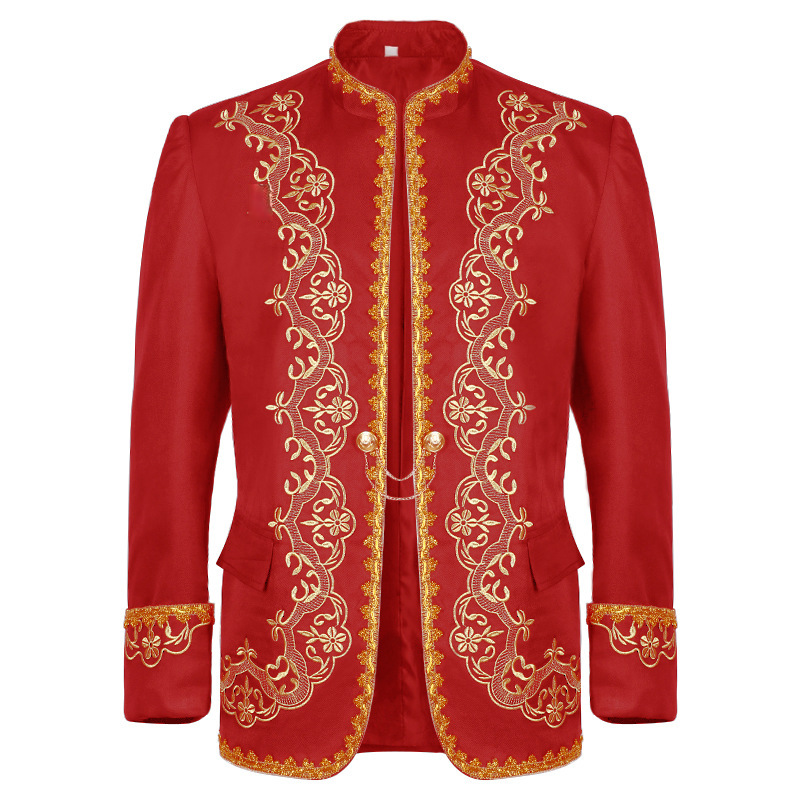 Gold-Dinnerjacket – viktorianischer Smoking für Hochzeit & Bühne, HERREN