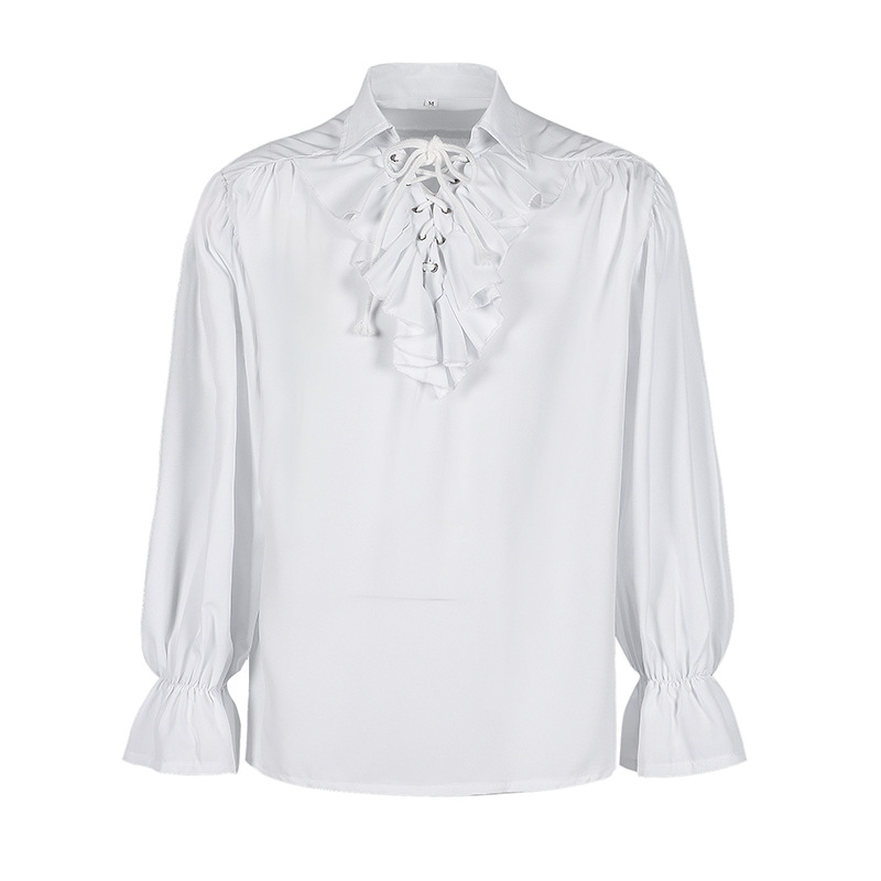 Puffärmel-Top – viktorianische Bluse mit & ohne Gürtel, DAMEN