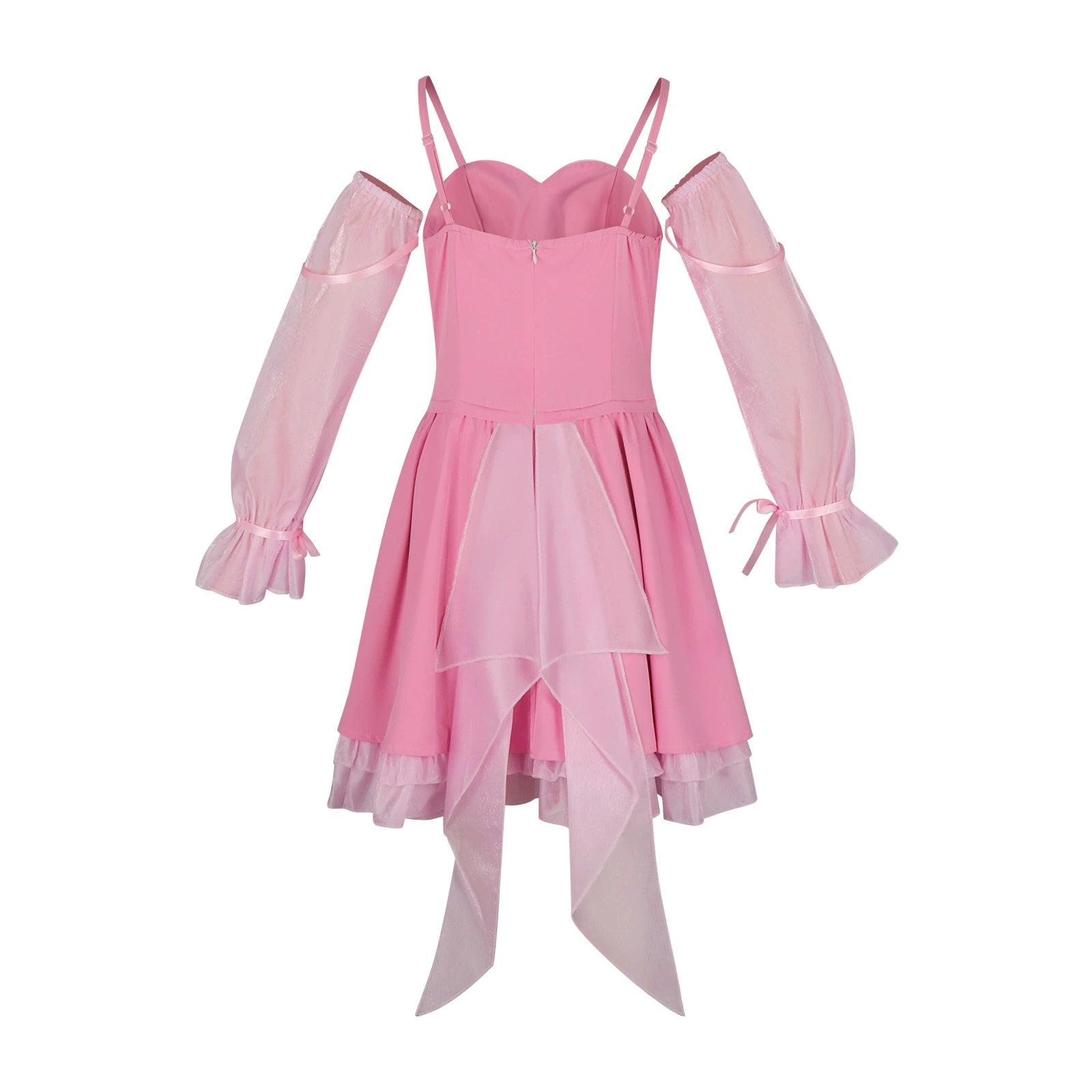 Yimeng Xinlan Love and Deepspace Pinkes Kleid Cosplay Kostuem Damen