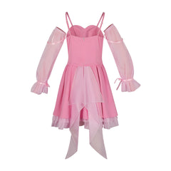 Yimeng Xinlan Love and Deepspace Pinkes Kleid Cosplay Kostuem Damen