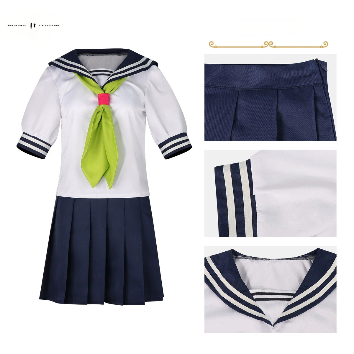 Kiyoka K-Pop Kiyoka Plaid Dress Cosplay Kostuem Damen