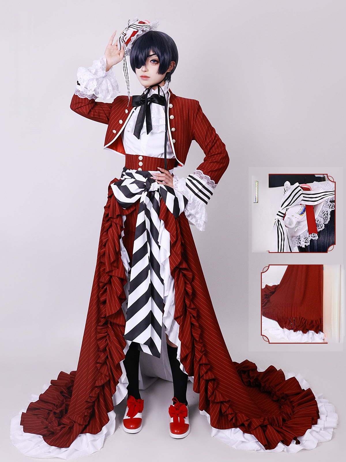 Black Butler Sebastian·Michaelis Kostüm Set