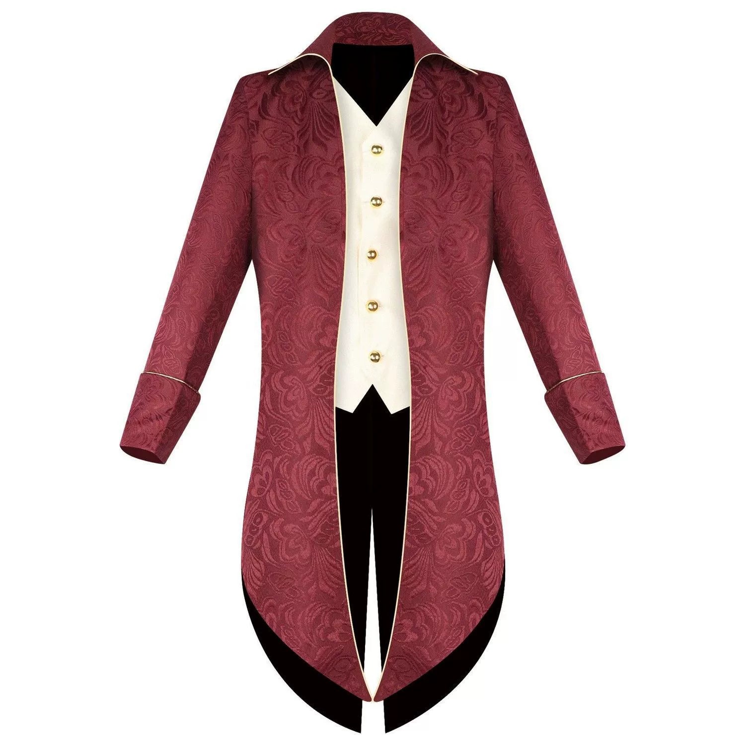 Maenner Frack Halloween & Mittelalter Herren Frack Anzug Cosplay Kostuem Damen