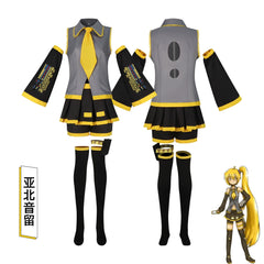 Neiro Ahokusa Vocaloid Offizielle Uniform Cosplay Kostuem Damen