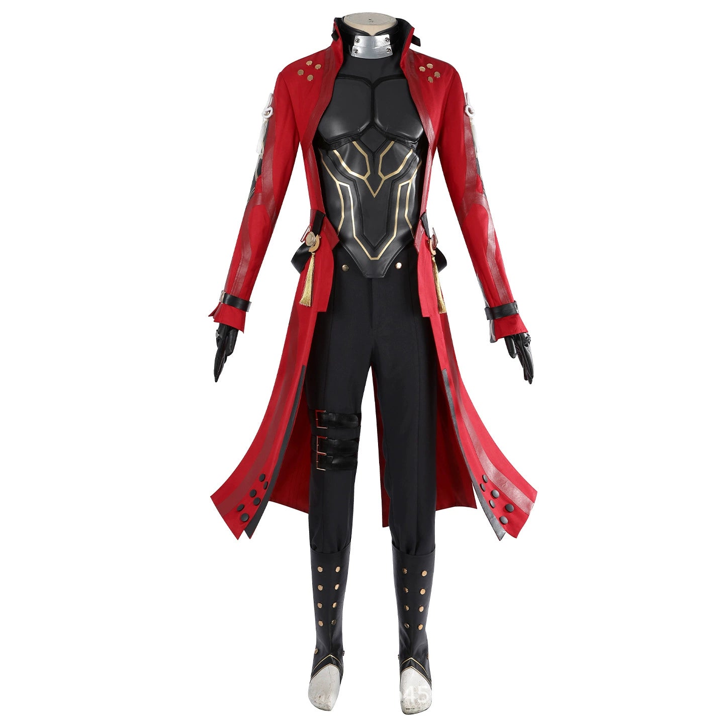 Archer Fate Serie Anzug Cosplay Kostuem Damen Rot Schwarz