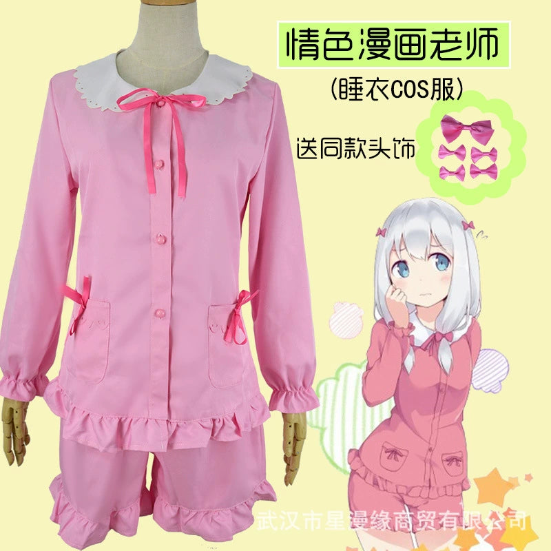 Sagiri Hoodie Plus Eromanga Sensei Hoodie Set Cosplay Kostuem Damen