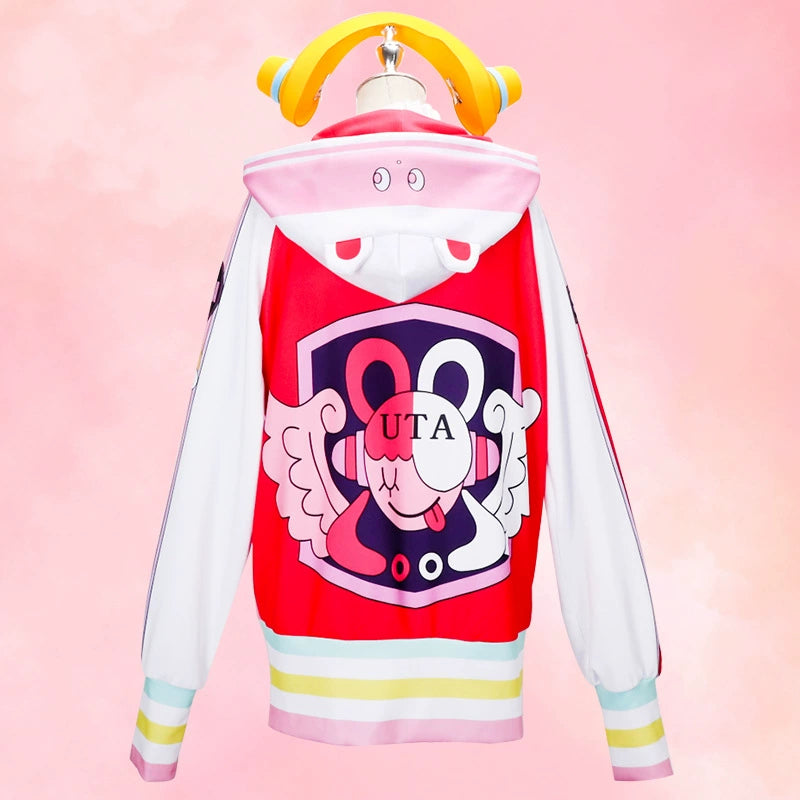 Uta Crown One Piece Bühnenoutfit Cosplay Kostuem Damen