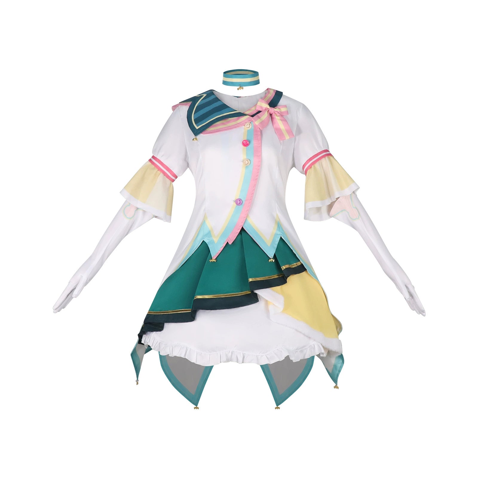 Kusanagi Nene Project Sekai Buehnenoutfit Set Cosplay Kostuem Damen
