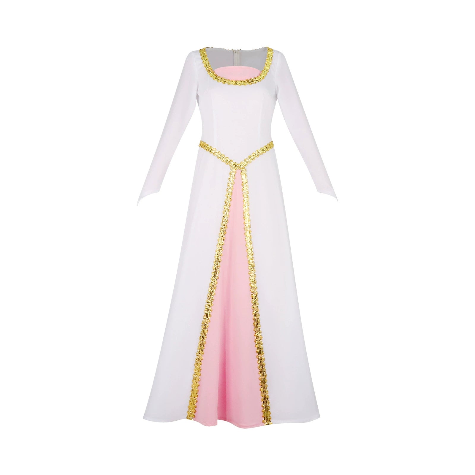 Prinzessin Fiona Shrek Weisses Prinzessinnenkleid Cosplay Kostuem Damen