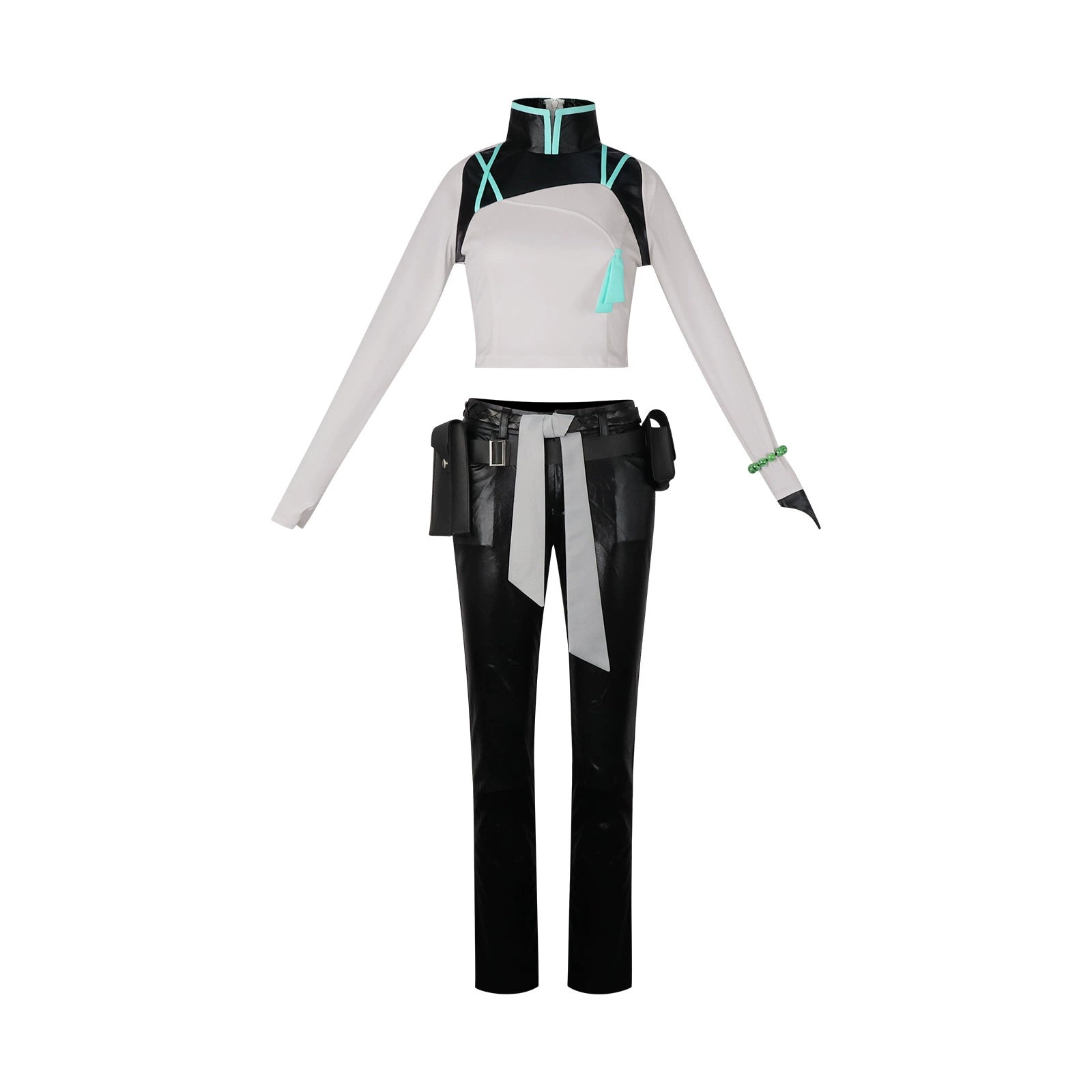 Sage Wei Ling Ying Valorant Weisser Kampfanzug Cosplay Kostuem Damen