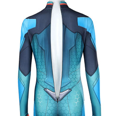 Juno Overwatch Anzug Cosplay Kostuem Damen Orange