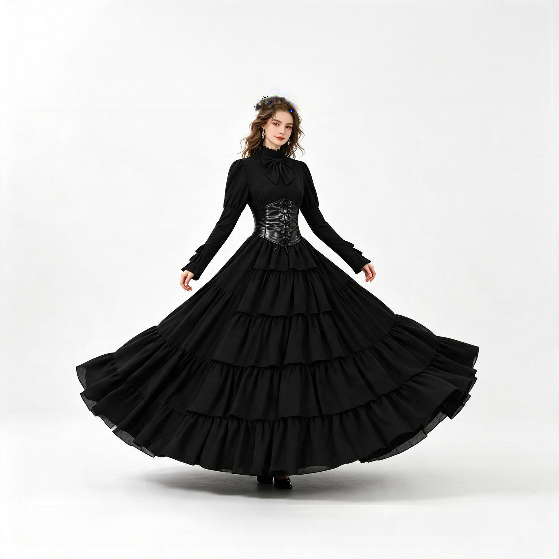Hofkleid – barockes Prinzessinnen-Kleid in 3 Farben, DAMEN