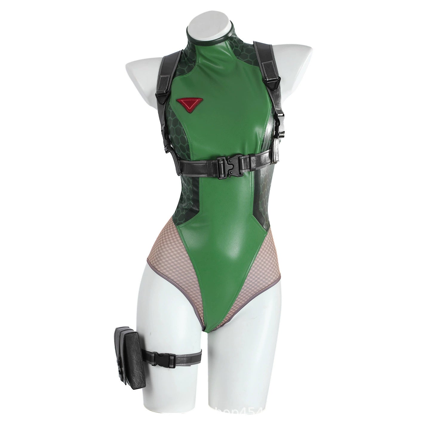 Widowmaker Cammy Overwatch Kampfanzug Cosplay Kostuem Damen Gruen
