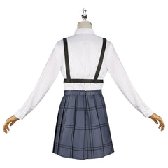 Takanashi Hoshino Blue Archive Schul-Set Cosplay Kostuem Damen Navyblau