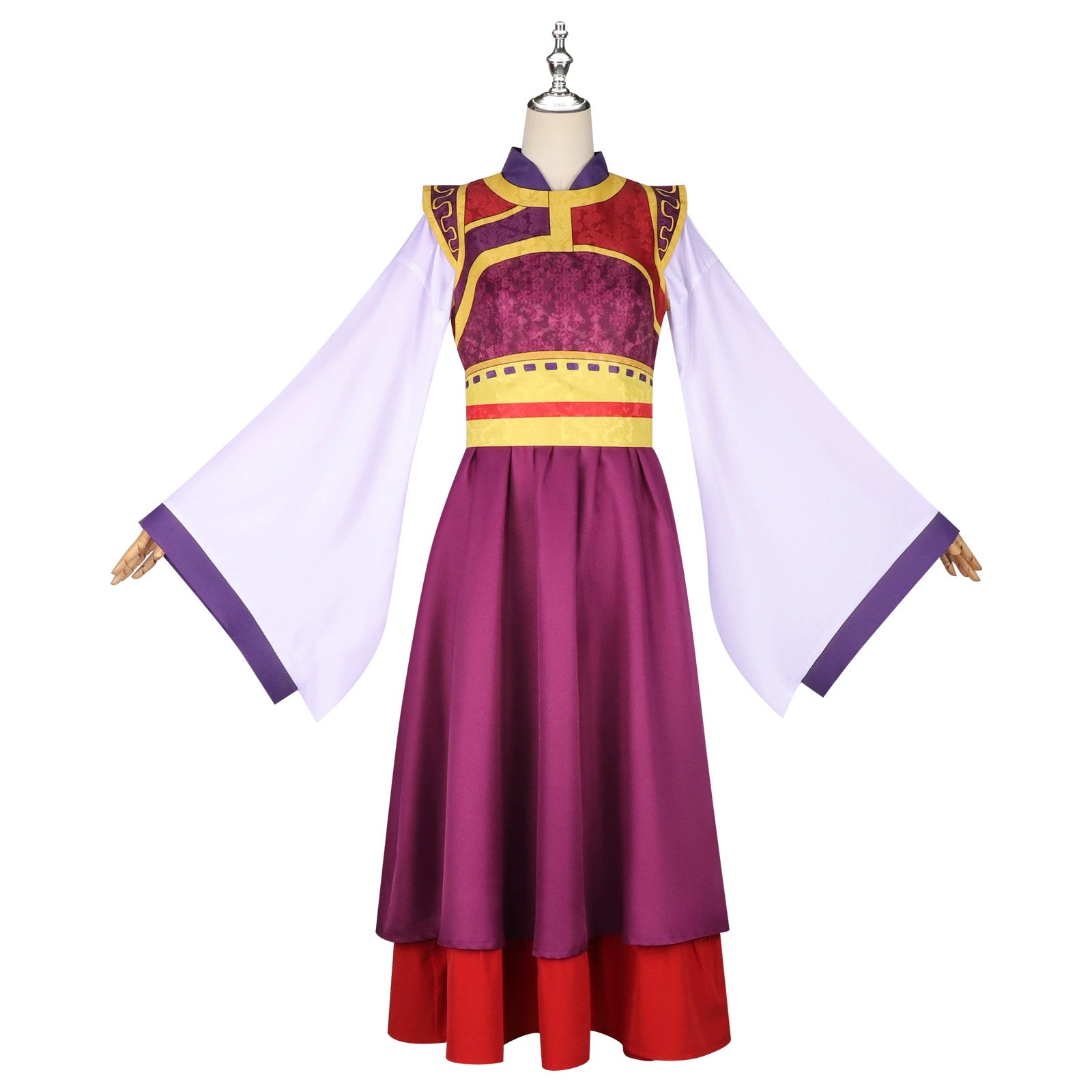 Lady Rouran The Apothecary Diaries Palast-Gewand Cosplay Kostuem Damen Lila
